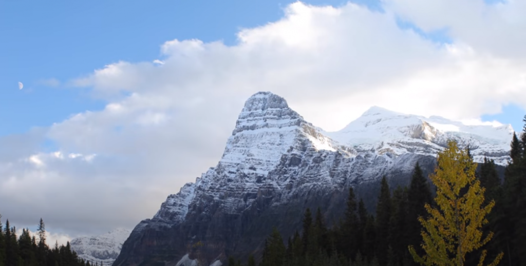 Panorama of the Rocky Mountain