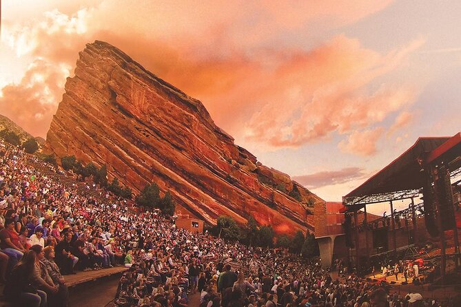 Red Rocks and Amphitheatre in Colorado