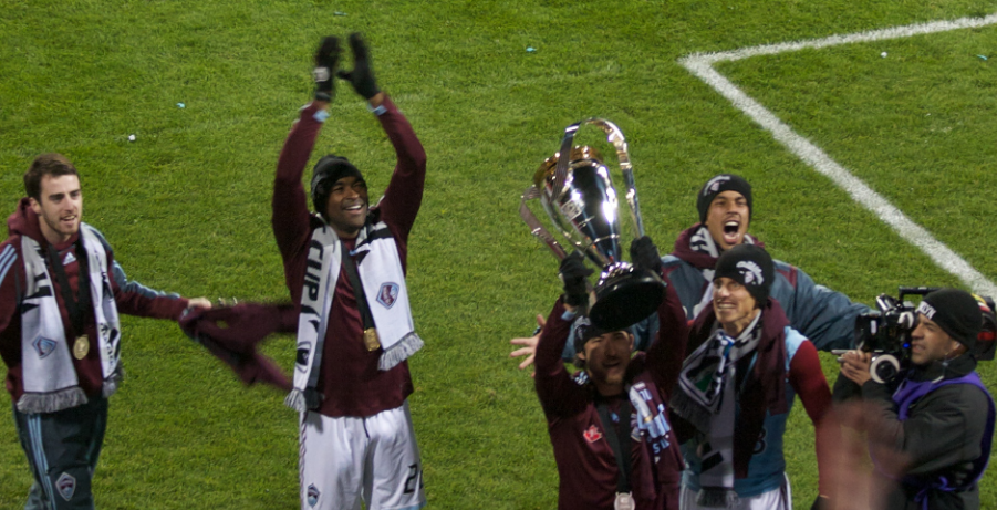 Colorado Rapids MLS Cup 2010 post-match